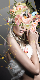 会所美女装饰画