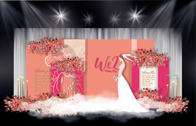 珊瑚色婚礼
