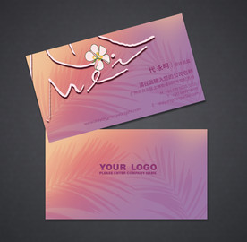 女性名片