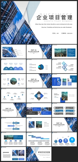 商务会议汇报项目介绍PPT