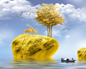 石来运转晶瓷画