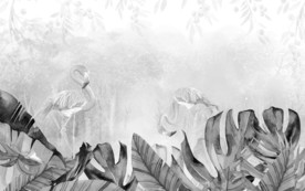 最新灰色无框画 TIF分层