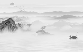 爆款新山水高档画 TIF分层