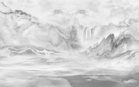 石纹新山水高档画 TIF分层