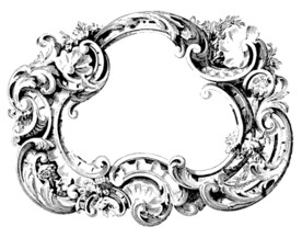 巴洛克 精美 花纹 图形 欧式