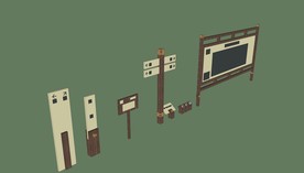 驿站标牌导向牌