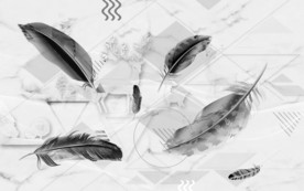 简约高端新北欧画 文件分层