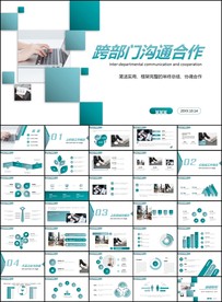 团队管理跨部门沟通协作PPT