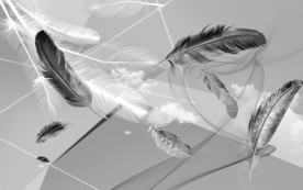 现代 灰色装饰新画 TIF分层