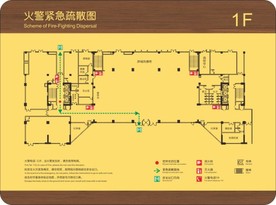 消防疏散图