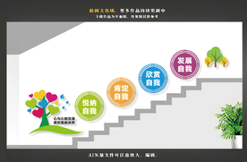 心理咨询室楼道文化