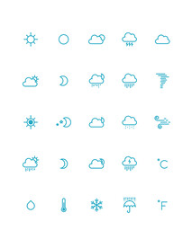 天气图标