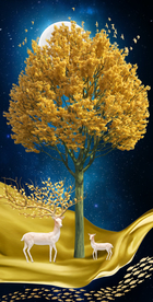 发财树麋鹿玄关