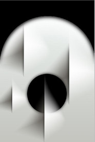 现代抽象立体几何玄关装饰画