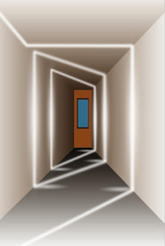 晶瓷光影3D空间玄关装饰画