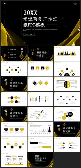 商务会议汇报项目介绍PPT