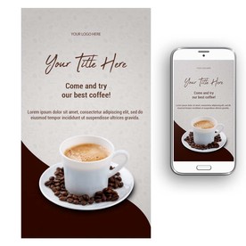 咖啡饮品海报