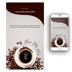 咖啡饮品海报