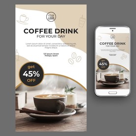 咖啡饮品海报