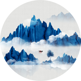 意境山水画
