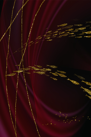 金色鱼群晶瓷画