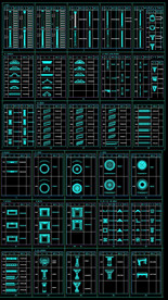 CAD欧式装饰石膏花纹