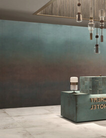 现代意式 瓷砖岩板效果图