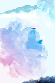 抽象意境水墨画