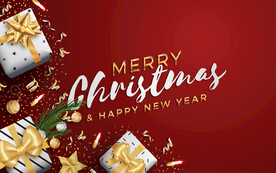 圣诞节元素插画设计