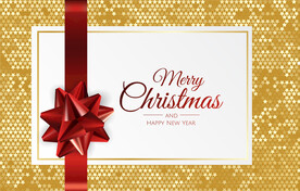 圣诞节元素插画设计