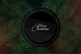 圣诞节元素插画设计