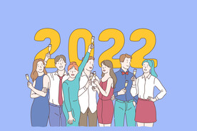 简约人物生活形象插画图片