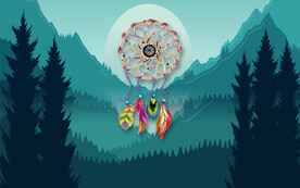 现代客厅沙发背景墙