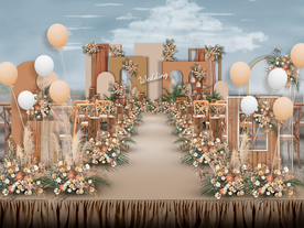 秋色婚礼仪式区