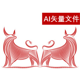 红牛矢量