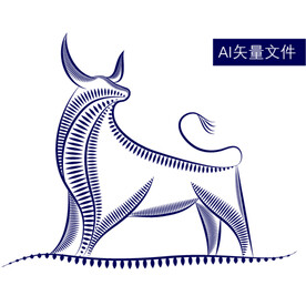 AI矢量牛