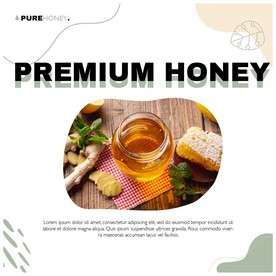 天然蜂蜜海报图片