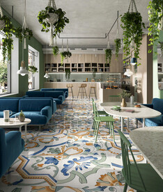 现代意式 瓷砖岩板效果图