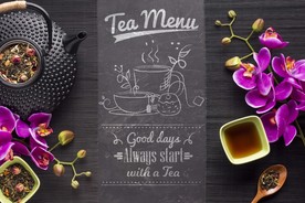 茶艺茶道馆宣传海报图片
