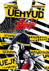 大牌男装印花 分层 潮流印花