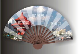 五四广场扇子