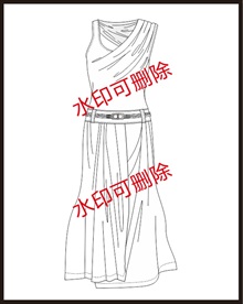 服装设计连衣裙子