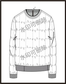 服装设计连衣裙女装款式衬衫T