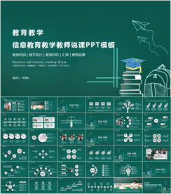 教育教学课件PPT模板