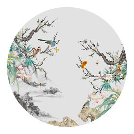 新中式山水花鸟装饰画