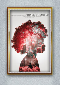 创意复古酒店艺术装饰画