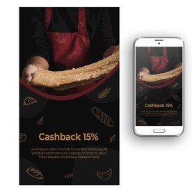 西点面包制作海报