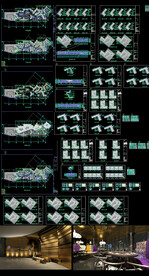 餐厅商场CAD施工图