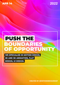 液态流动炫酷几何质感海报系列