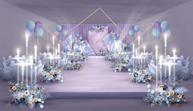 紫色婚礼